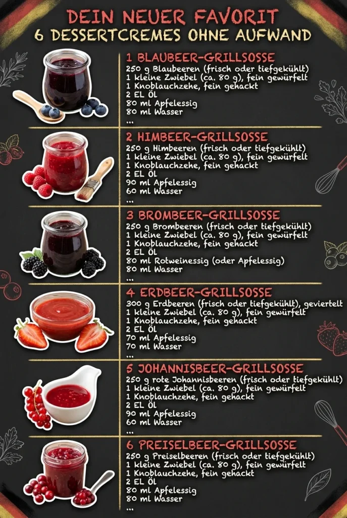 Dein neuer Favorit 6 Dessertcremes ohne Aufwand