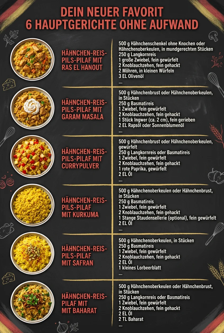 Dein neuer Favorit 6 Hauptgerichte ohne Aufwand