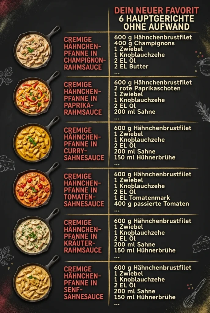 Dein neuer Favorit 6 Hauptgerichte ohne Aufwand