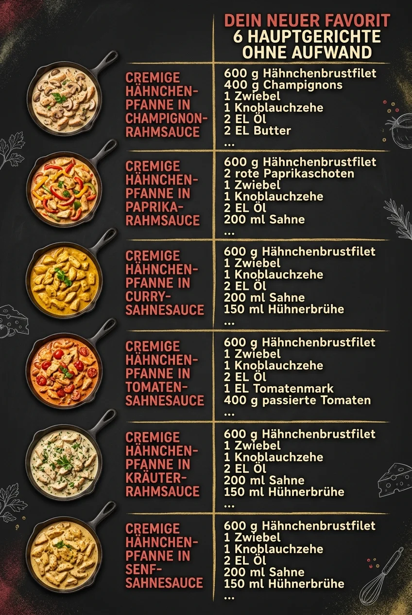 Dein neuer Favorit 6 Hauptgerichte ohne Aufwand