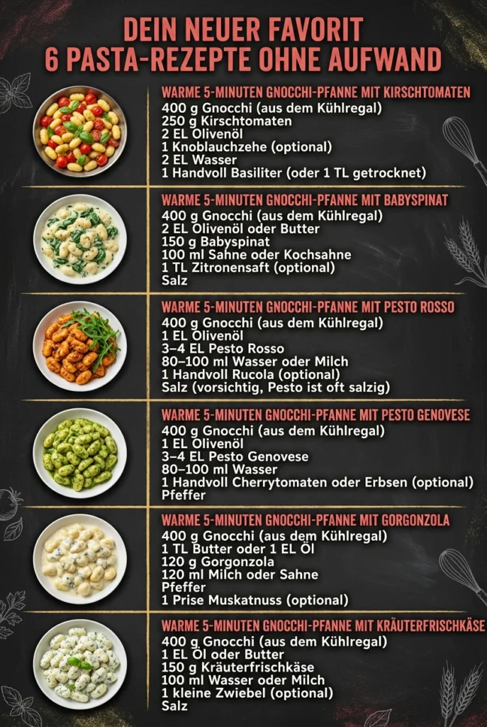 Dein neuer Favorit 6 Pasta-Rezepte ohne Aufwand