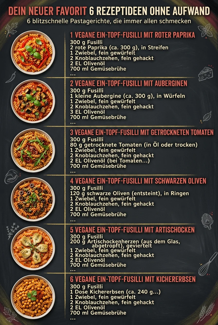 Dein neuer Favorit 6 Rezeptideen ohne Aufwand