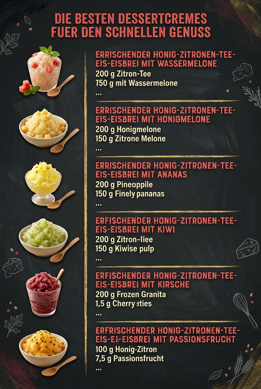 Die besten Dessertcremes fuer den schnellen Genuss