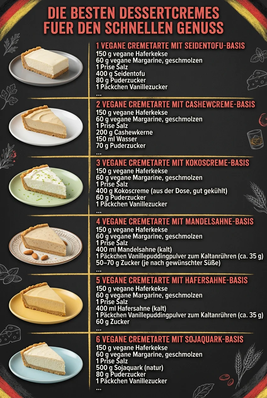 Die besten Dessertcremes fuer den schnellen Genuss