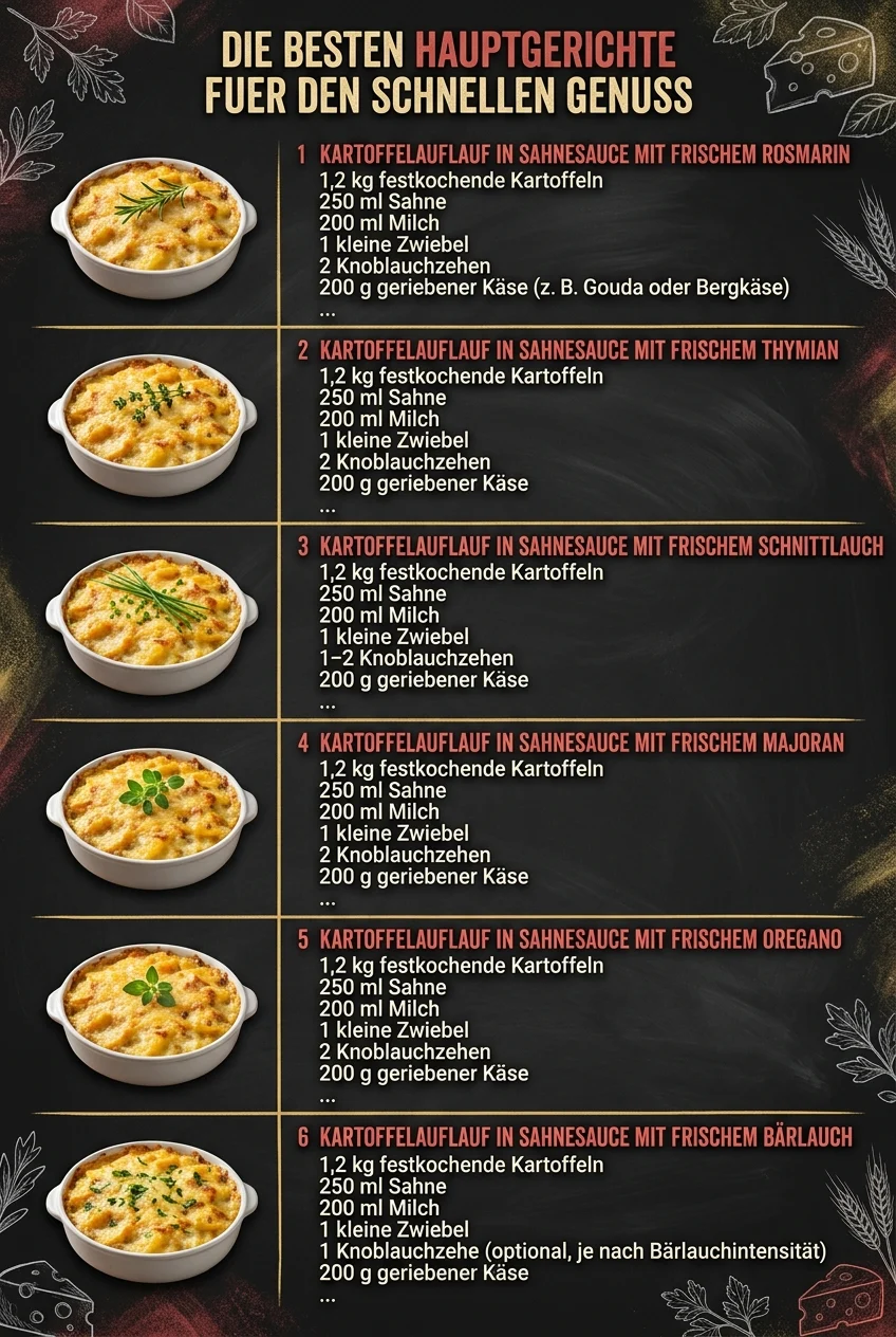 Die besten Hauptgerichte fuer den schnellen Genuss