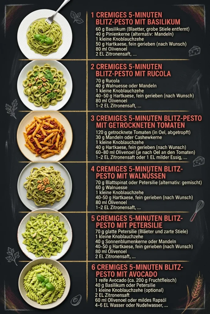 Die besten Pasta-Rezepte fuer den schnellen Genuss