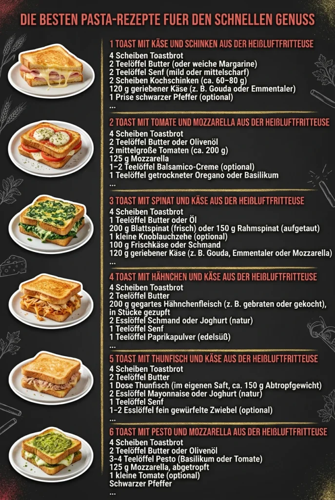 Die besten Pasta-Rezepte fuer den schnellen Genuss