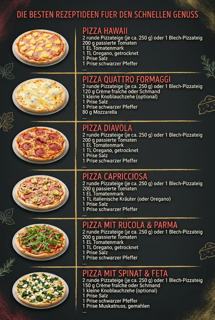 Die besten Rezeptideen fuer den schnellen Genuss