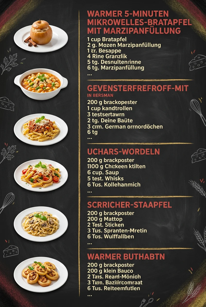 Die besten Rezeptideen fuer den schnellen Genuss