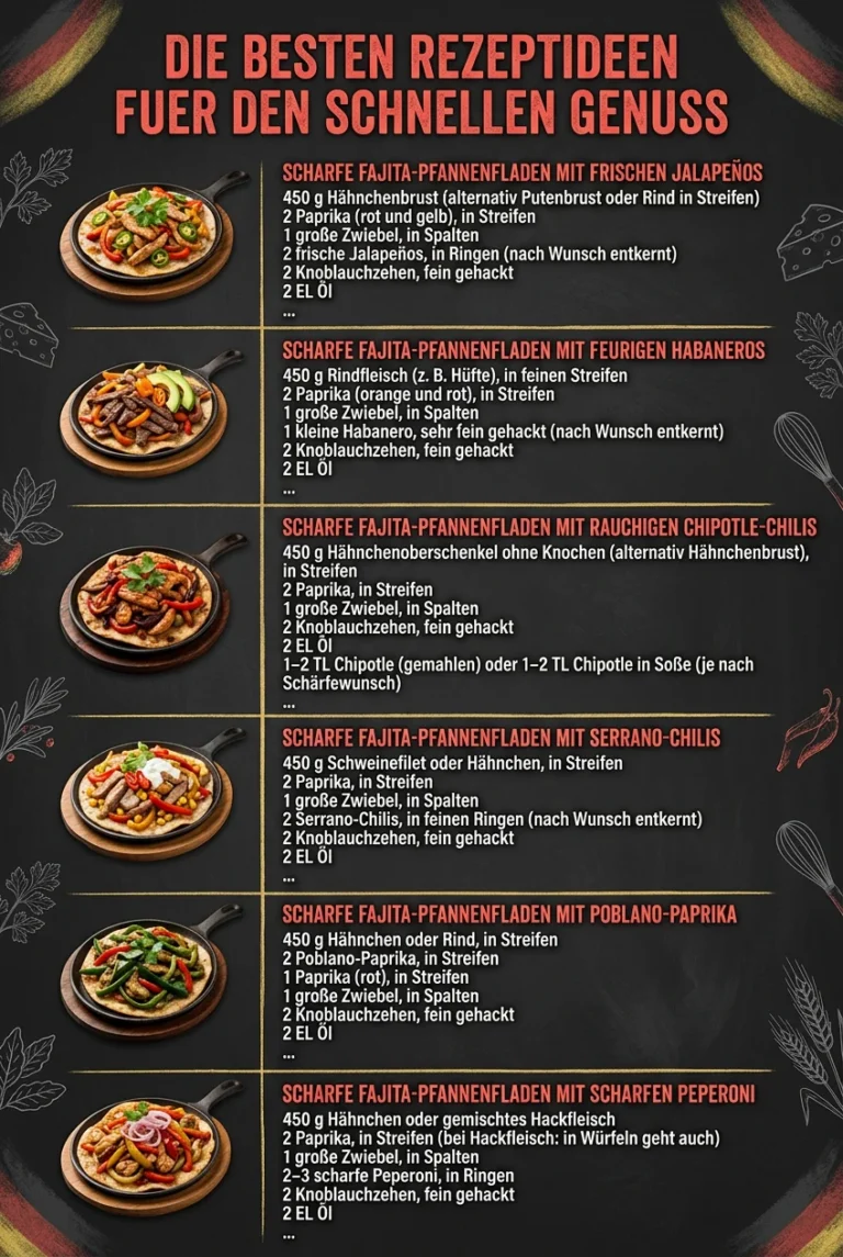 Die besten Rezeptideen fuer den schnellen Genuss