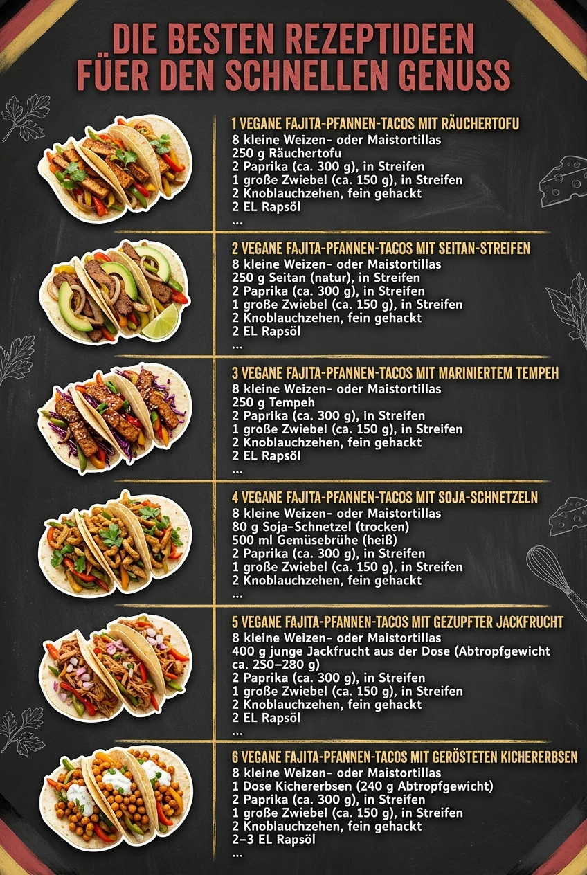 Die besten Rezeptideen fuer den schnellen Genuss