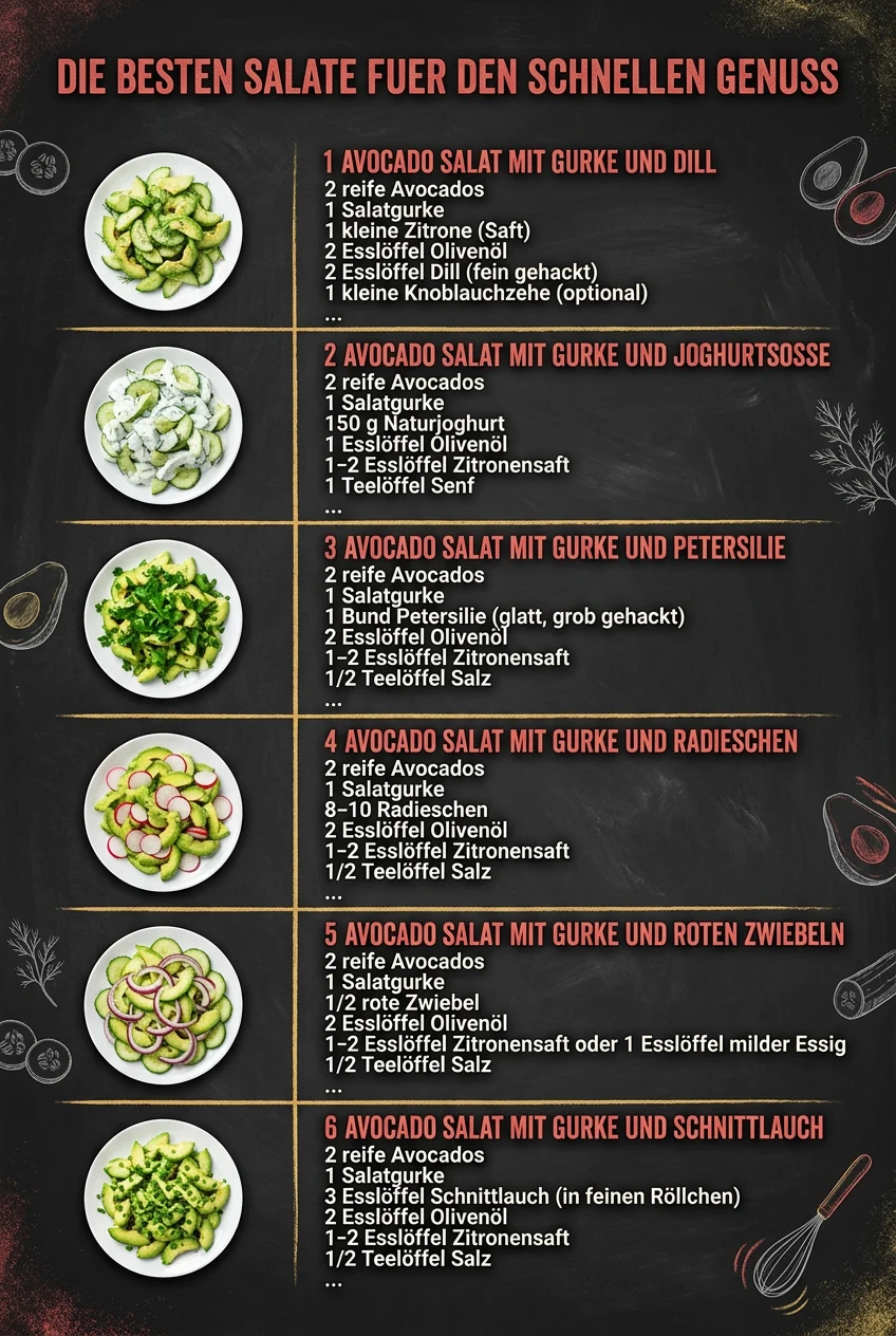 Die besten Salate fuer den schnellen Genuss