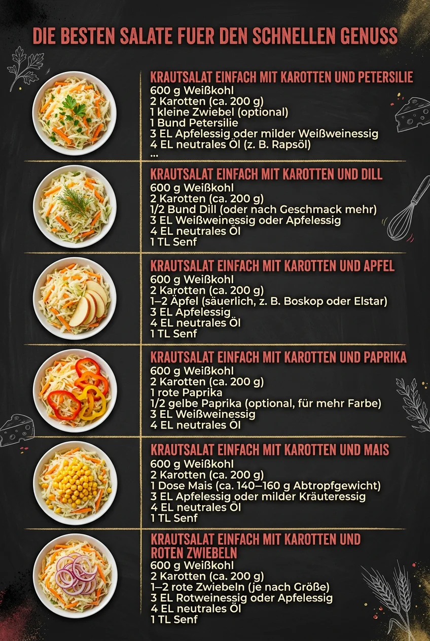 Die besten Salate fuer den schnellen Genuss