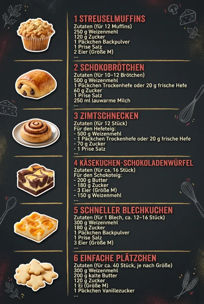 Diese 6 Backrezepte sind heute absolut angesagt