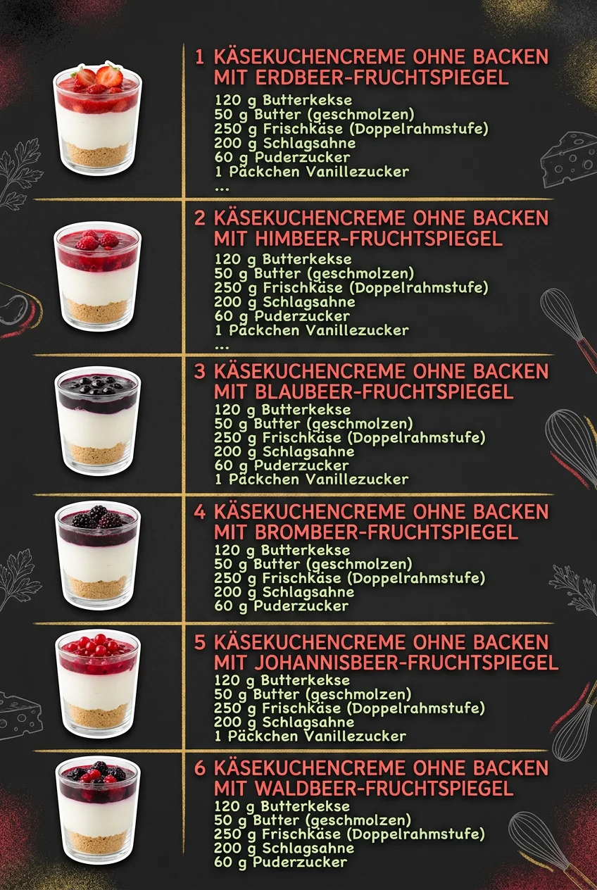 Diese 6 Dessertcremes sind heute absolut angesagt