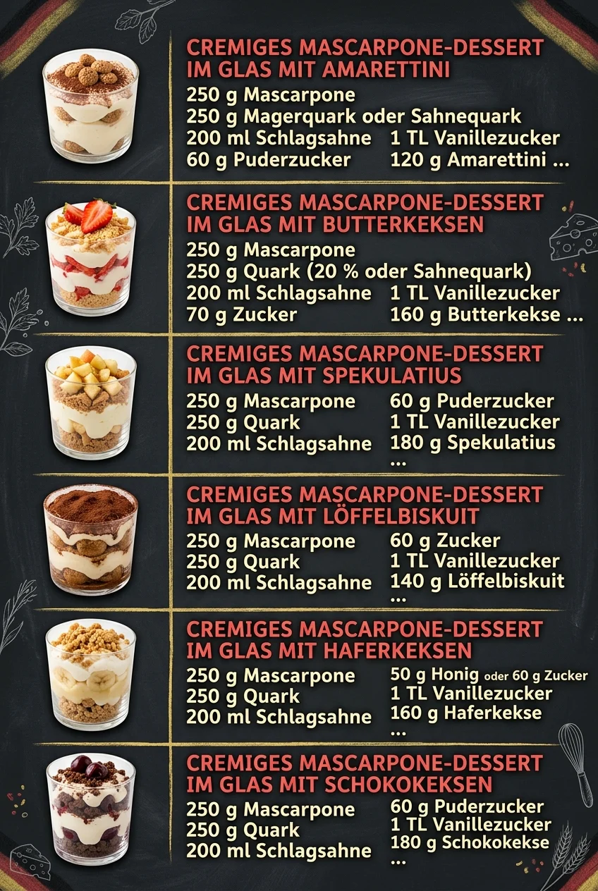 Diese 6 Dessertcremes sind heute absolut angesagt