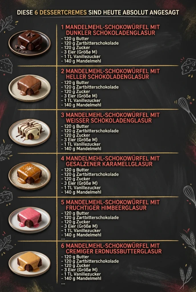 Diese 6 Dessertcremes sind heute absolut angesagt