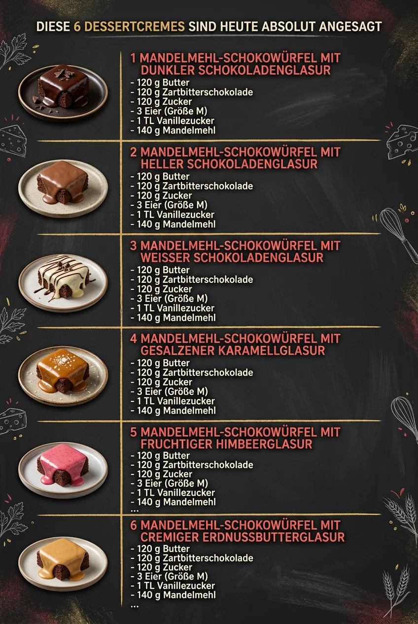 Diese 6 Dessertcremes sind heute absolut angesagt