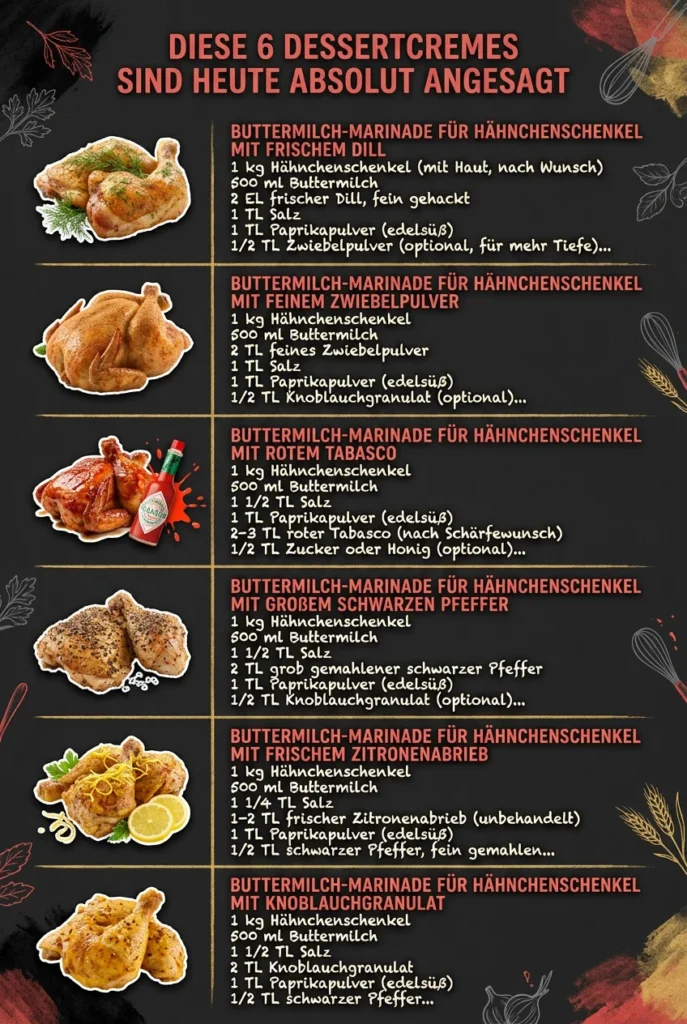 Diese 6 Dessertcremes sind heute absolut angesagt