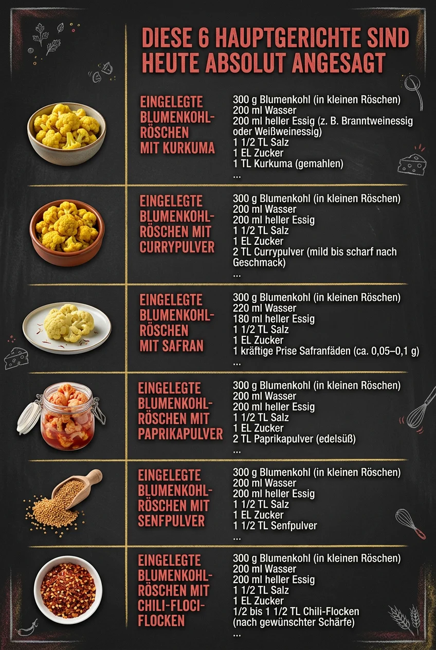Diese 6 Hauptgerichte sind heute absolut angesagt