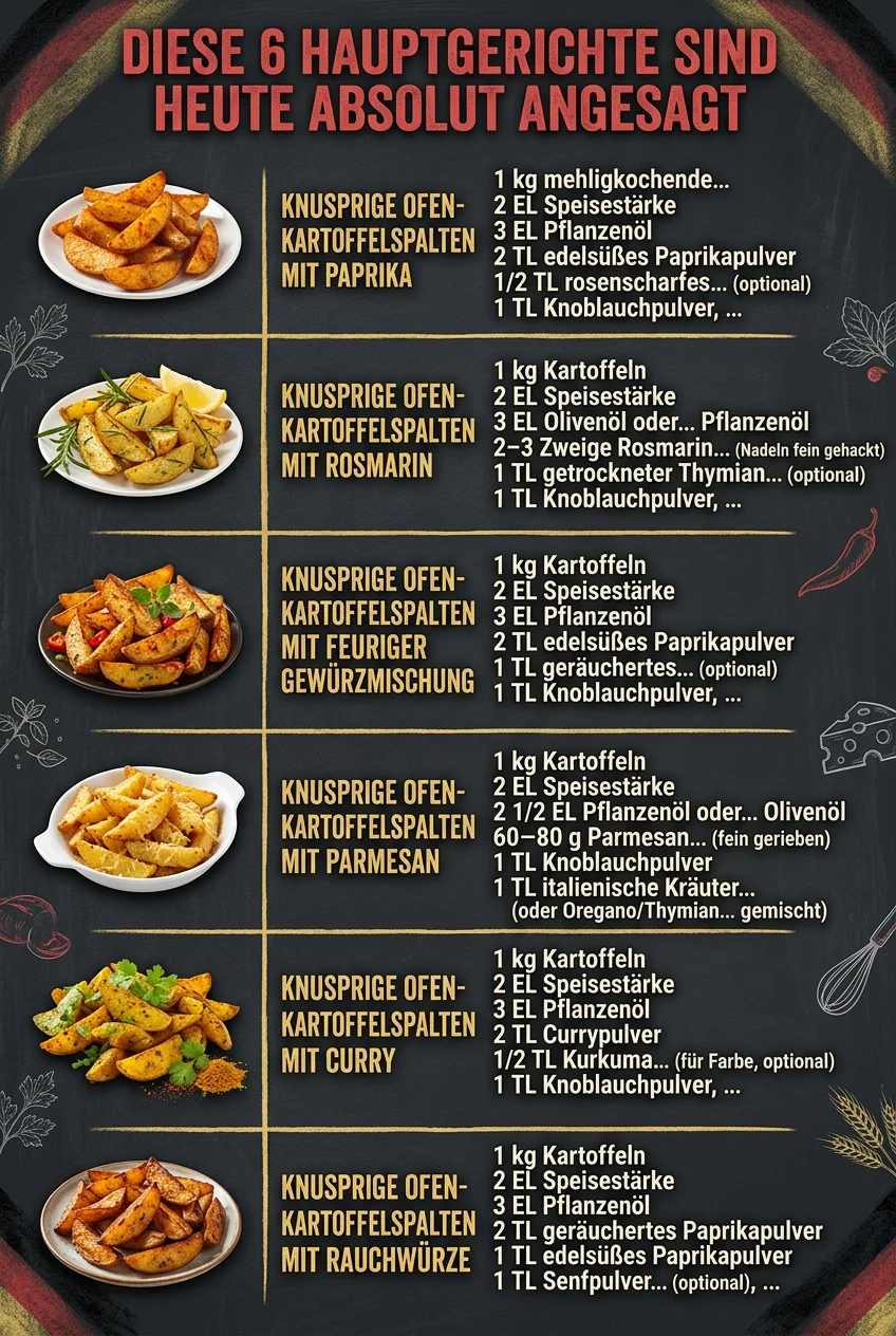 Diese 6 Hauptgerichte sind heute absolut angesagt