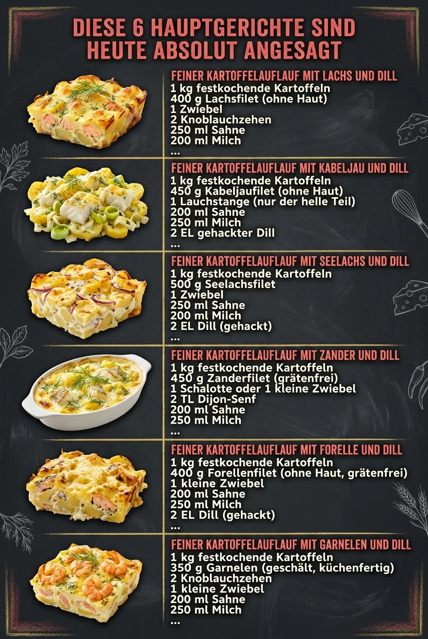 Diese 6 Hauptgerichte sind heute absolut angesagt