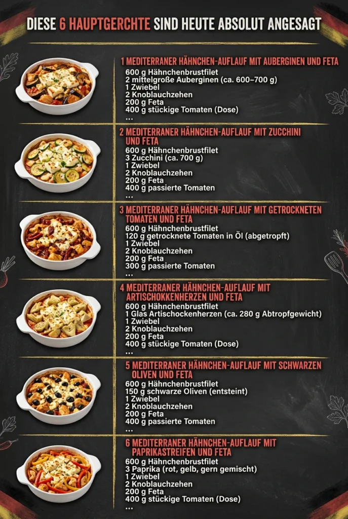 Diese 6 Hauptgerichte sind heute absolut angesagt