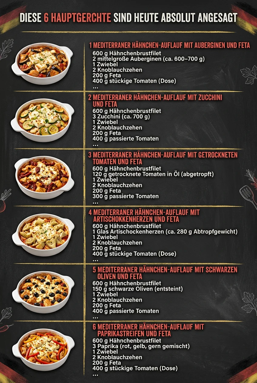 Diese 6 Hauptgerichte sind heute absolut angesagt