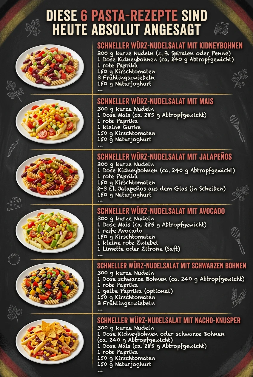 Diese 6 Pasta-Rezepte sind heute absolut angesagt