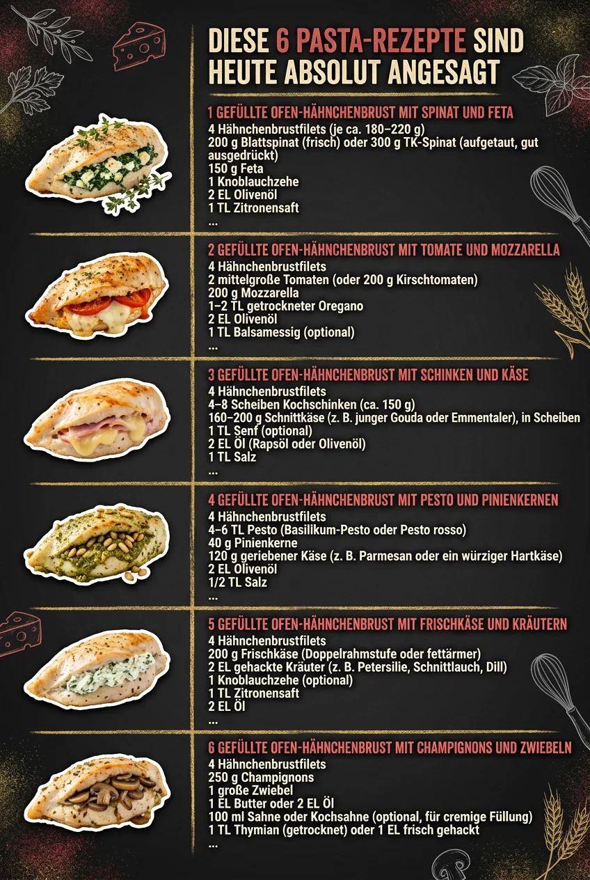 Diese 6 Pasta-Rezepte sind heute absolut angesagt