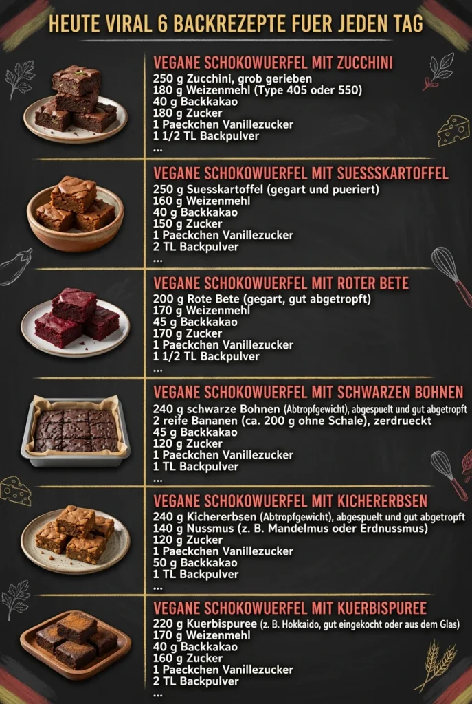 Heute viral 6 Backrezepte fuer jeden Tag