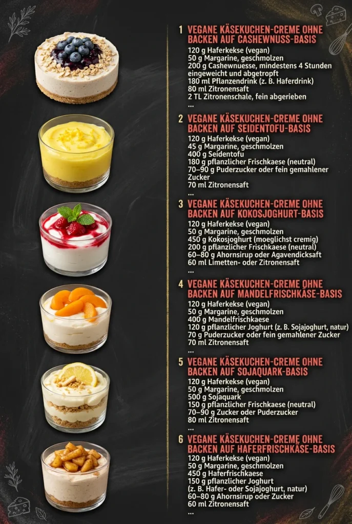 Heute viral 6 Dessertcremes fuer jeden Tag