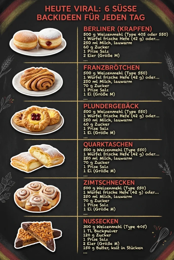 Heute viral 6 Dessertcremes fuer jeden Tag