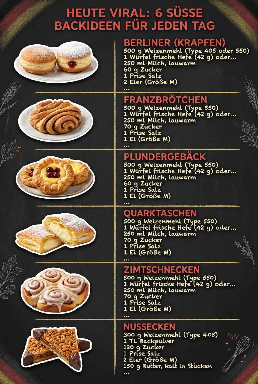 Heute viral 6 Dessertcremes fuer jeden Tag