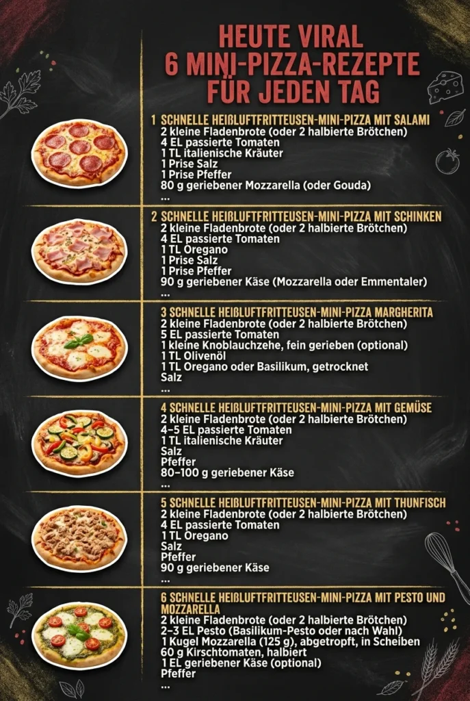 Heute viral 6 Pasta-Rezepte fuer jeden Tag