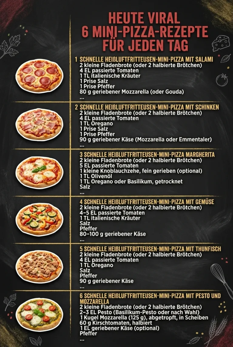 Heute viral 6 Pasta-Rezepte fuer jeden Tag