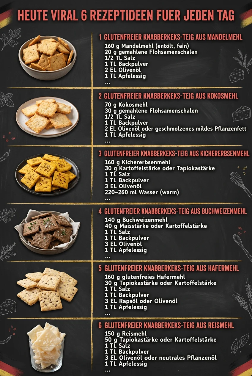 Heute viral 6 Rezeptideen fuer jeden Tag