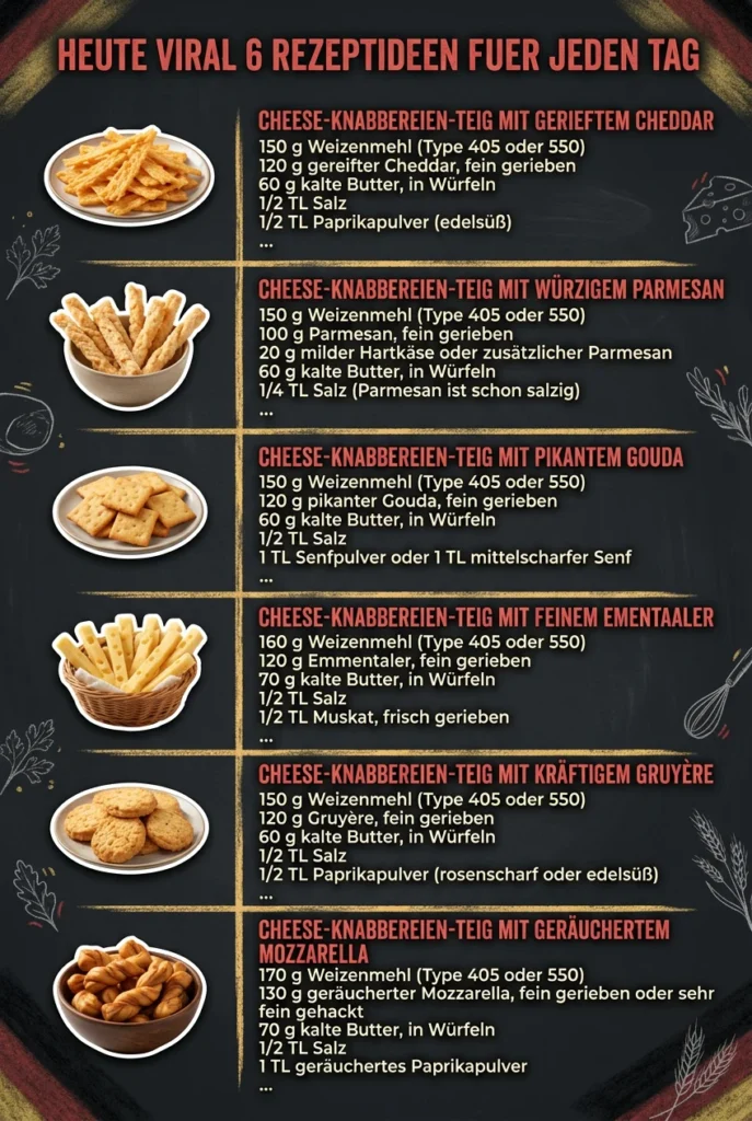 Heute viral 6 Rezeptideen fuer jeden Tag