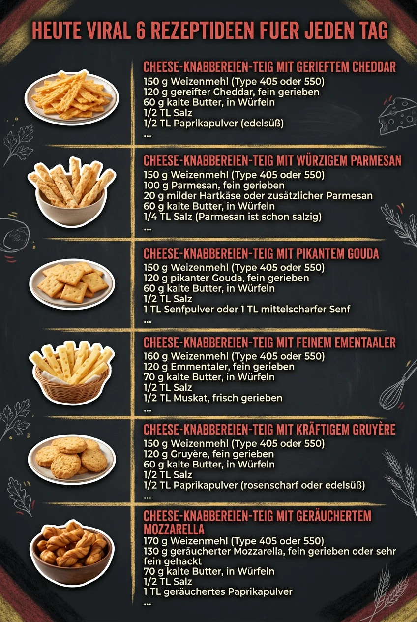 Heute viral 6 Rezeptideen fuer jeden Tag