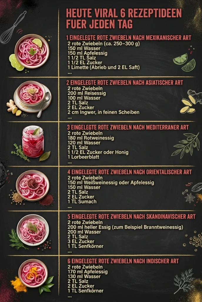 Heute viral 6 Rezeptideen fuer jeden Tag