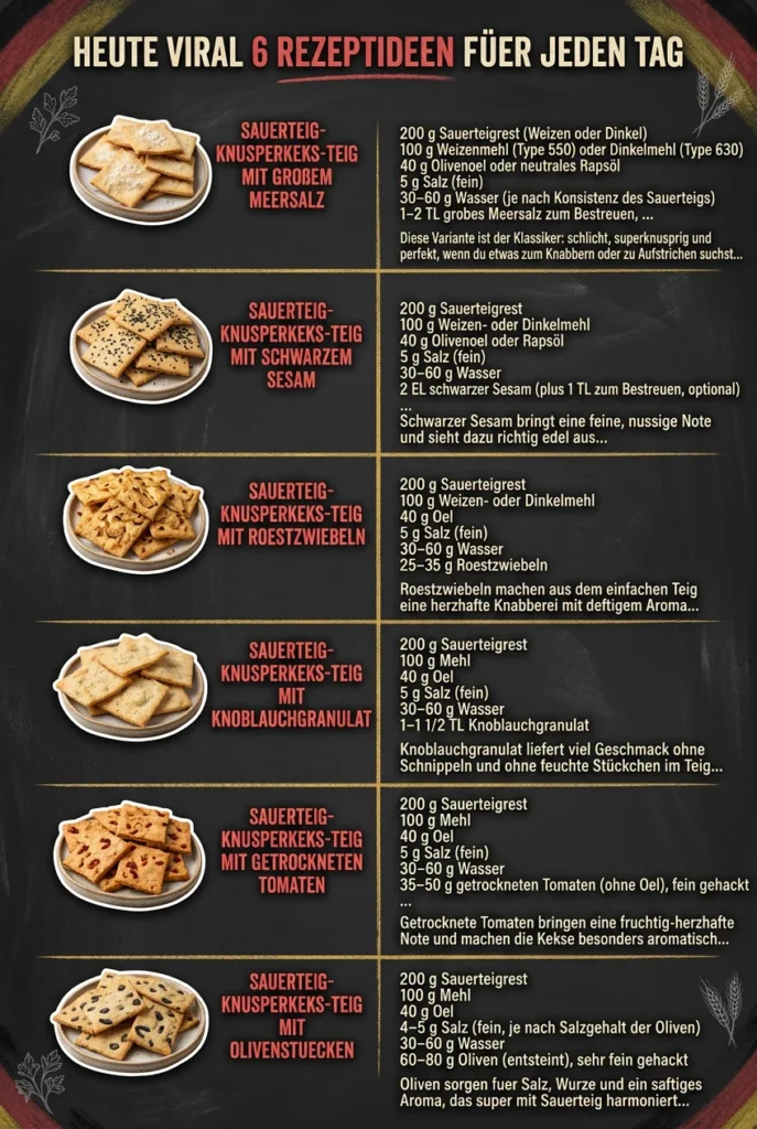 Heute viral 6 Rezeptideen fuer jeden Tag