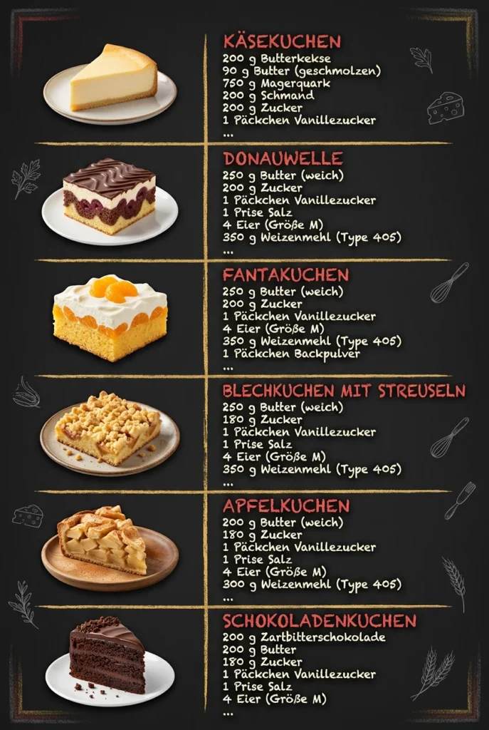 Schnell und genial 6 Backrezepte fuer jeden