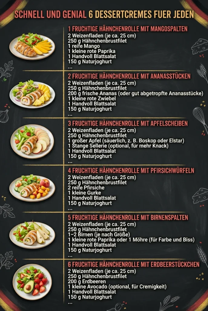 Schnell und genial 6 Dessertcremes fuer jeden