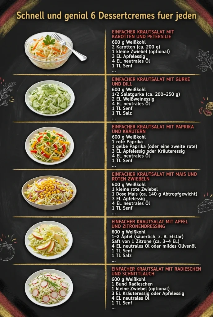 Schnell und genial 6 Dessertcremes fuer jeden