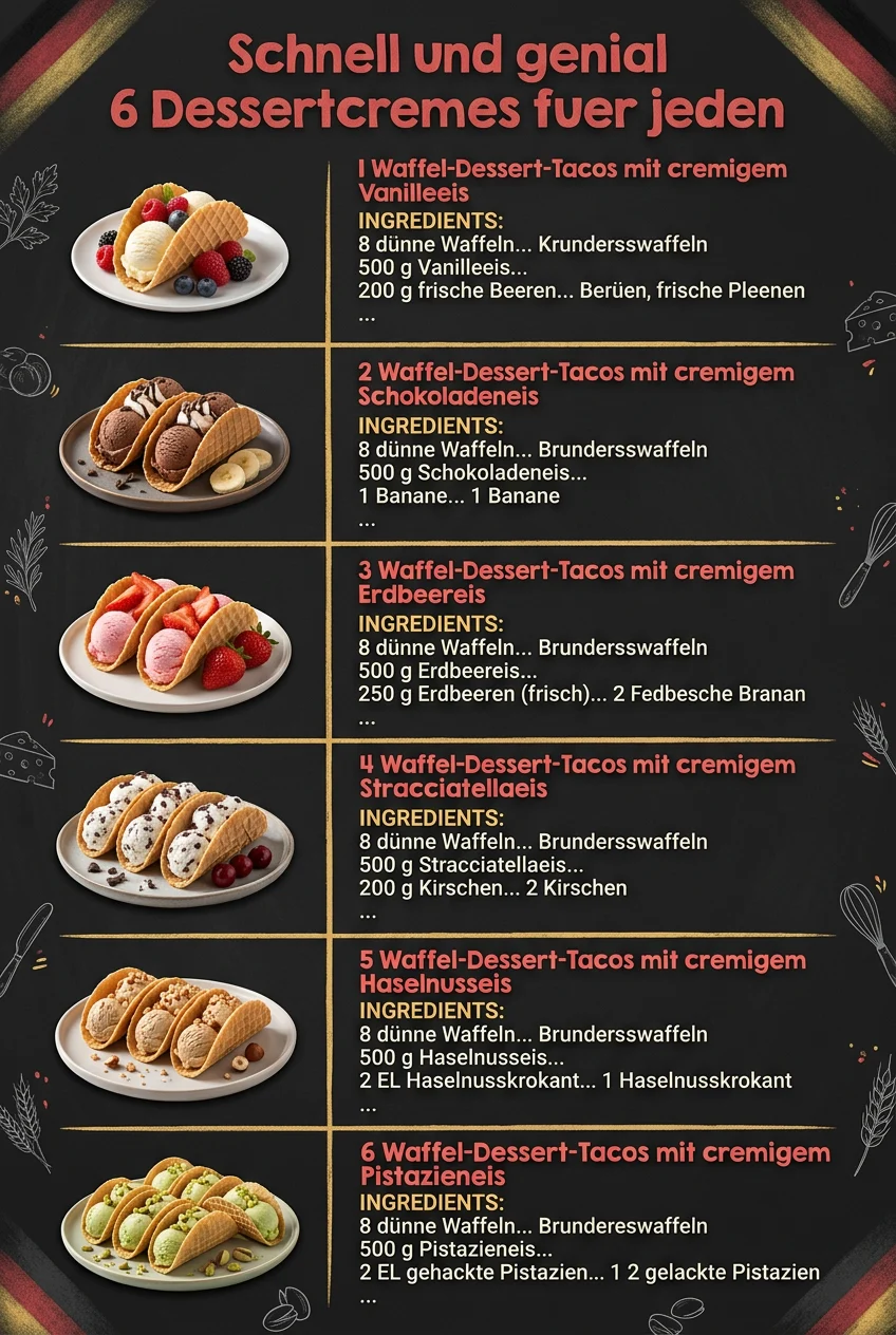 Schnell und genial 6 Dessertcremes fuer jeden