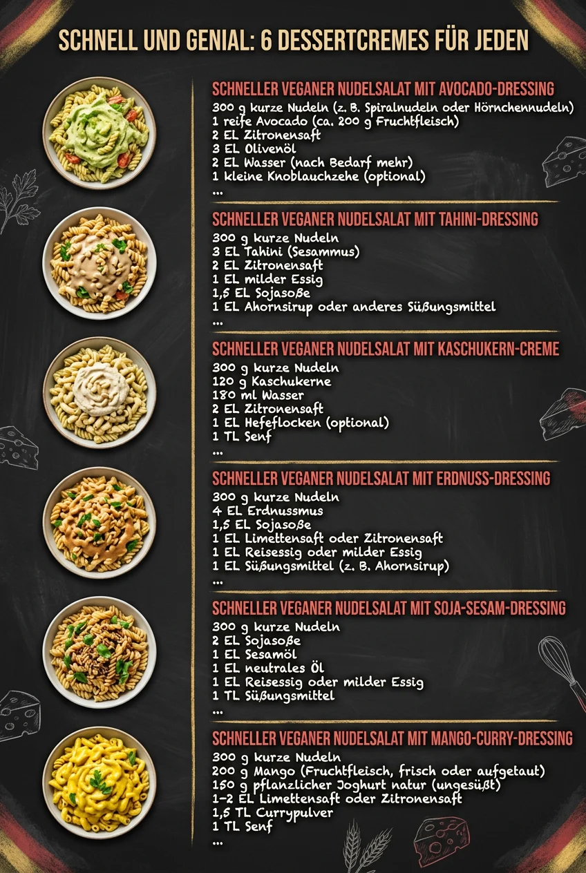 Schnell und genial 6 Dessertcremes fuer jeden