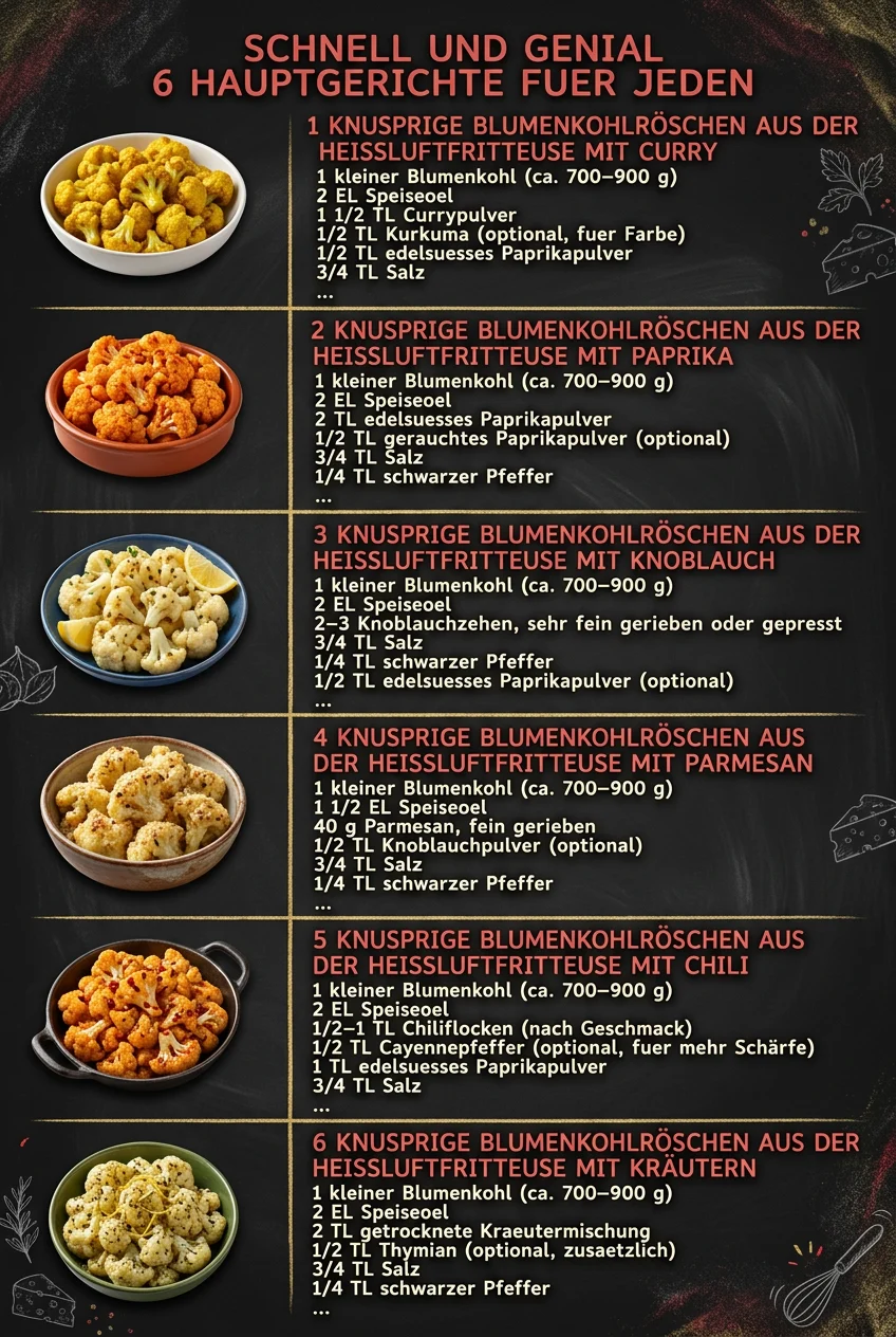 Schnell und genial 6 Hauptgerichte fuer jeden