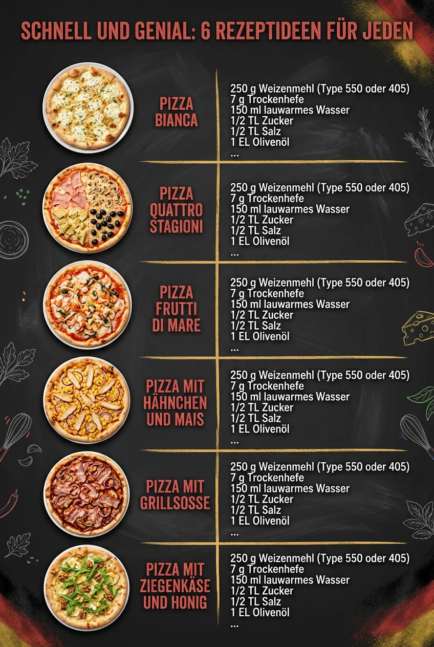 Schnell und genial 6 Rezeptideen fuer jeden