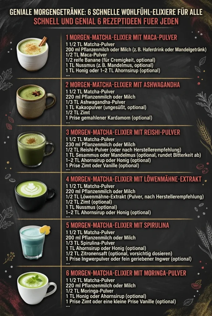 Schnell und genial 6 Rezeptideen fuer jeden