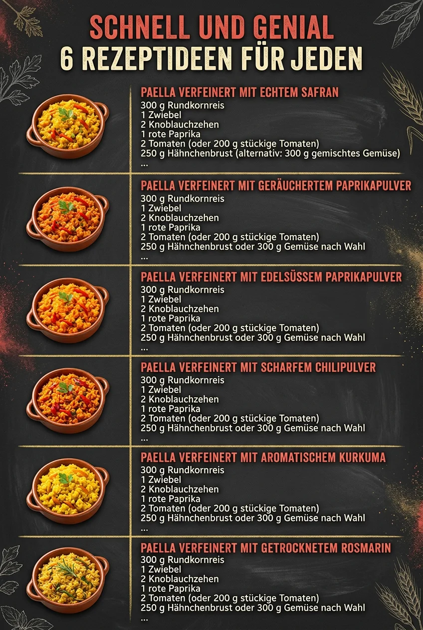 Schnell und genial 6 Rezeptideen fuer jeden